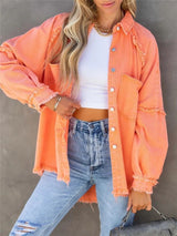 The Trixie Jacket - Orange