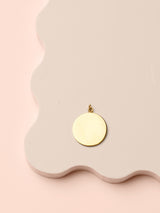 Rope Charm Necklace - Gold