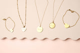 Heart Charm Necklace - Gold
