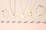 Heart Charm Bracelet - Gold