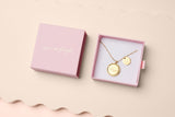 Rope Charm Necklace - Silver