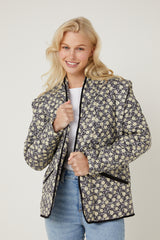 Black Quilted Vest