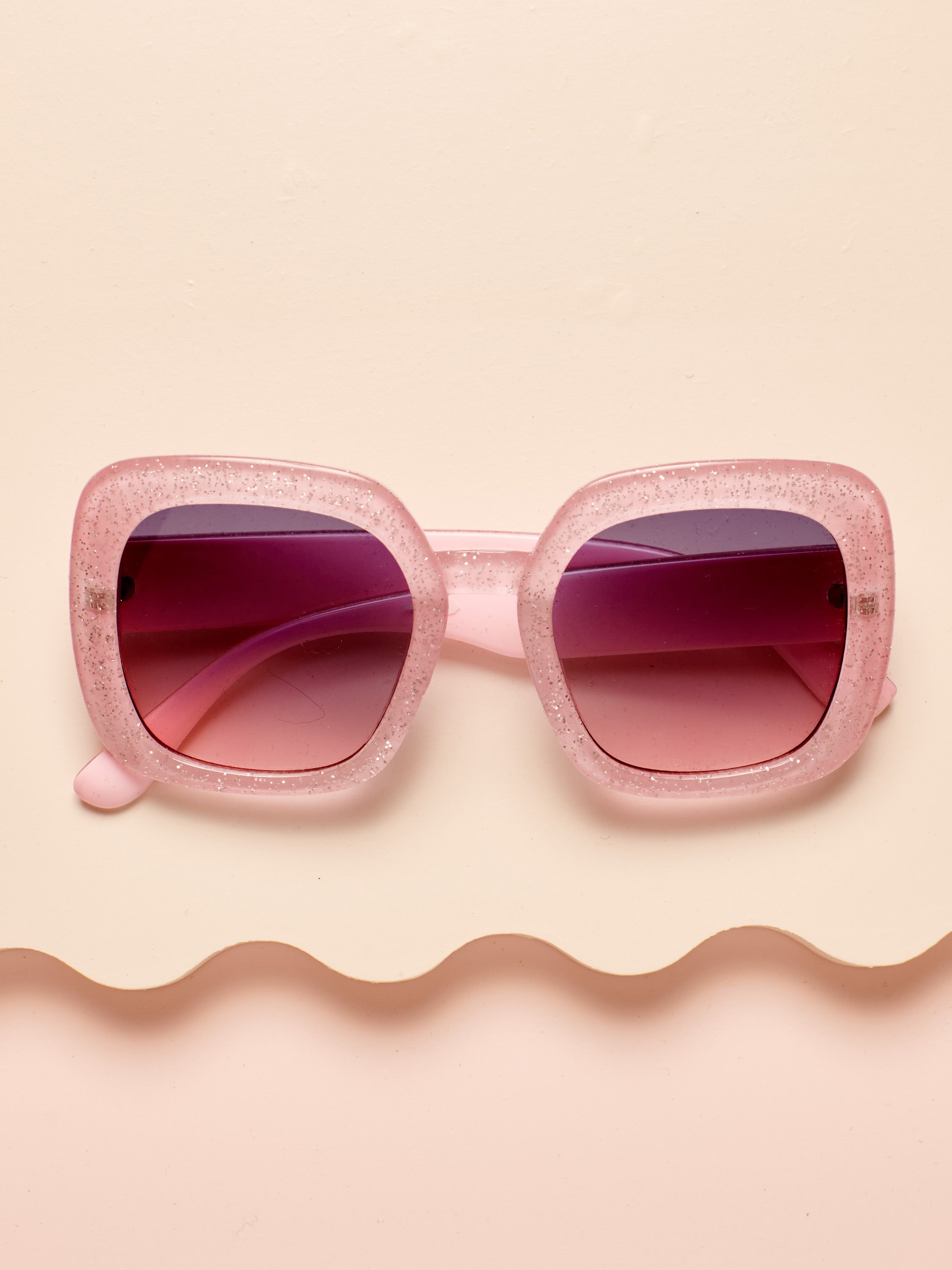 Pink Glitter Sunglasses I Affordable Sunnies French Accessories Label