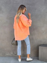 The Trixie Jacket - Orange
