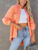 The Trixie Jacket - Orange