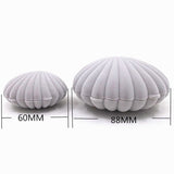 Big Seashell Jewellery Box - White