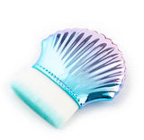 seashell makeup brush, eyes on floyd, french fashion accessories, french label, affordable costume jewellery