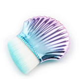 seashell makeup brush, eyes on floyd, french fashion accessories, french label, affordable  costume jewellery