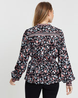 Mystic Peplum Blouse