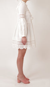 French style dresses, Dresses from Paris, Embroidery dress white, Vintage clothing Melbourne