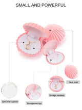 french brand, french label, french clothing brand, french jewellery boxes, pink shell boxes