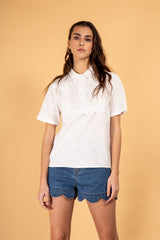 Vintage clothing Australia , Womens tops australia online, Lace shirt, frill shirt, embroidered top