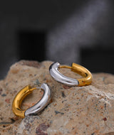 Gold & Silver Hoop Earrings