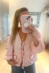 Sweetheart Blouse - Pink