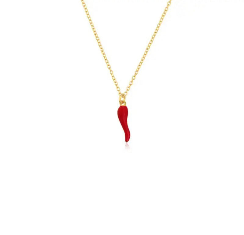Chili Pendant Necklace