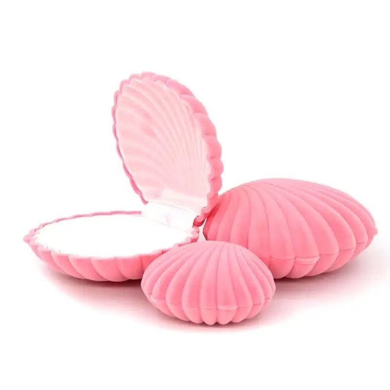 Big Seashell Jewellery Box - Pink