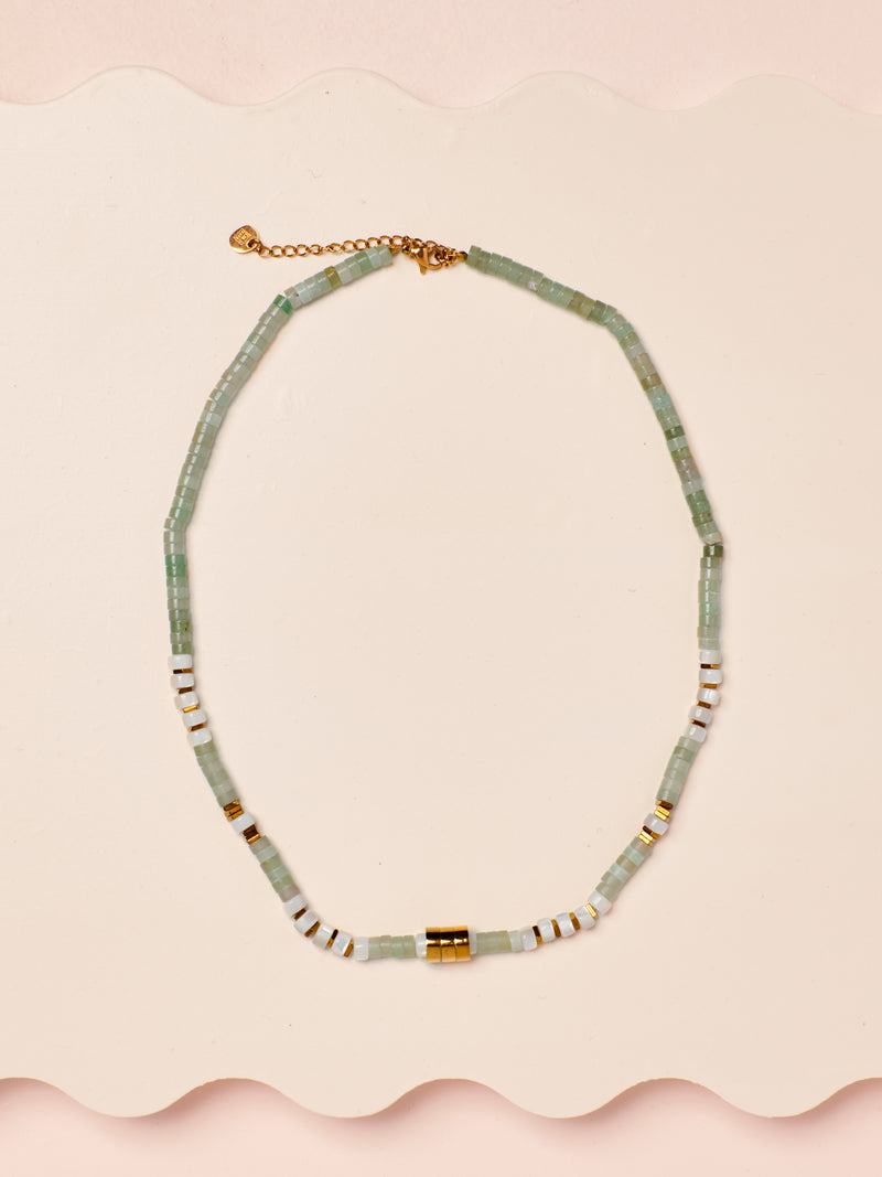 Jade Semi Precious Stones Necklace