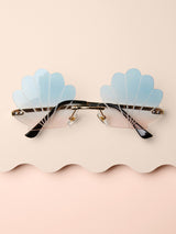 Seashell Sunglasses - Blue / Pink