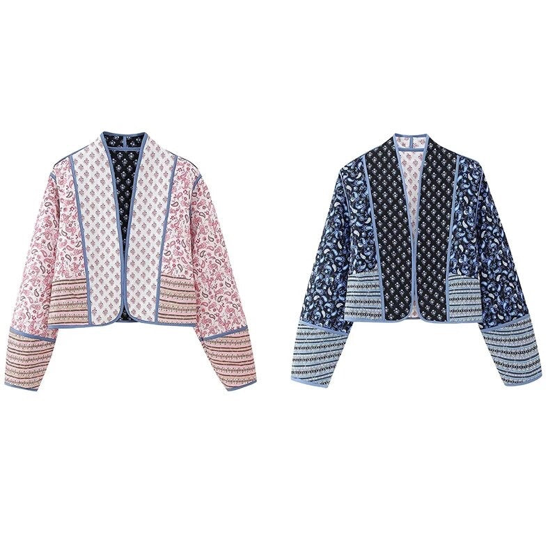 Patchwork Reversible Jacket