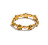 Flower Gold Ring