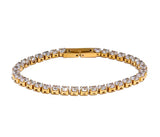 Gold Tennis Bracelet