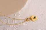 Heart Charm Gold Necklace