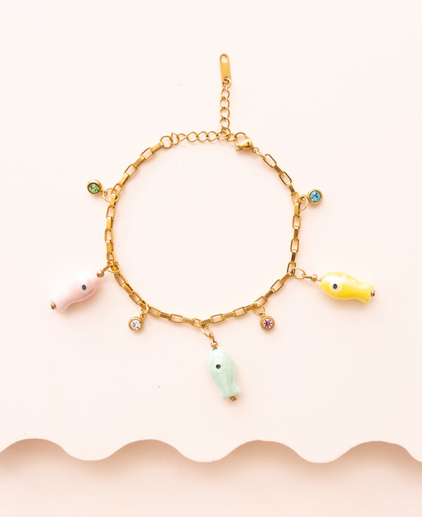 Sea Life Charm Bracelet