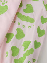 Heart Embroidered Blouse