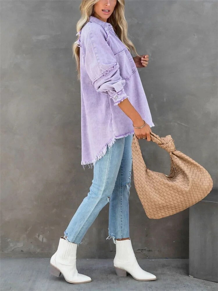 The Trixie Jacket - Lilac