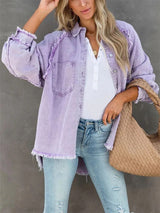 The Trixie Jacket - Lilac