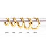 Staple Hoops Earrings