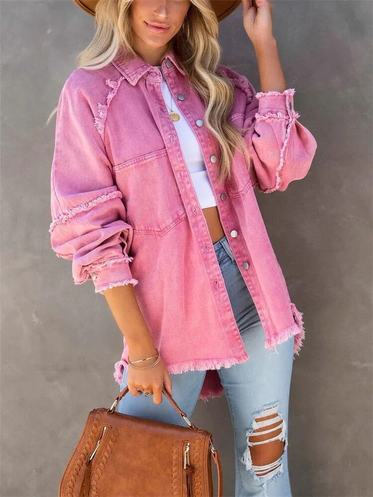 The Trixie Jacket - Pink
