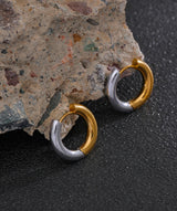 Gold & Silver Hoop Earrings