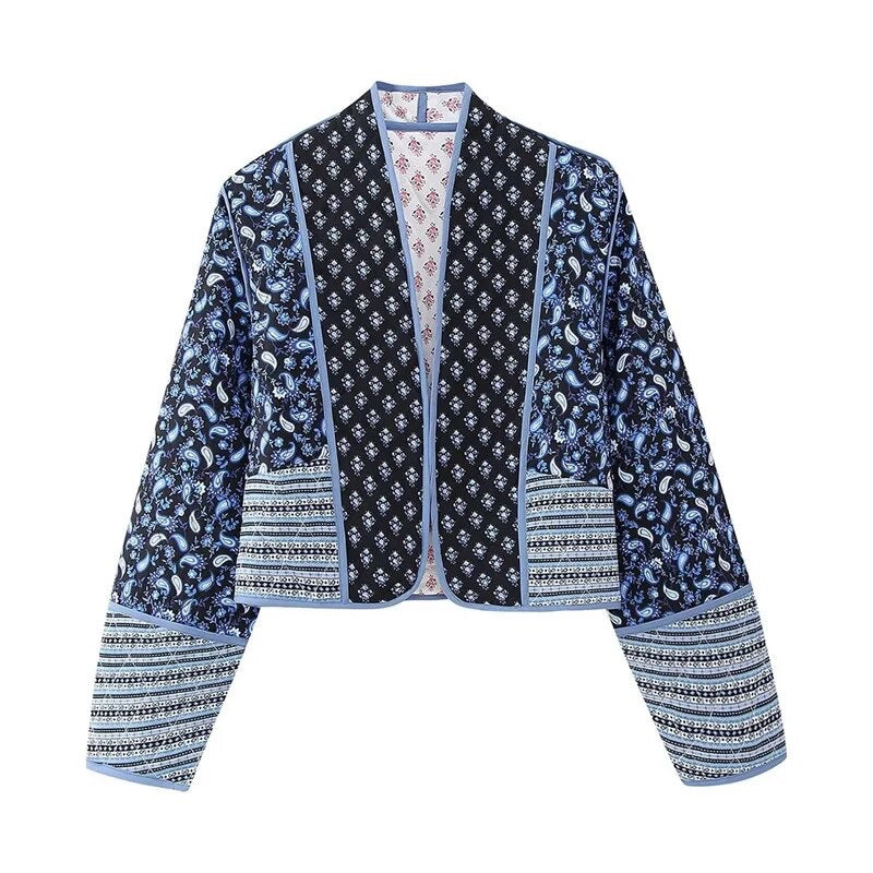 Patchwork Reversible Jacket