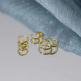 Staple Hoops Earrings