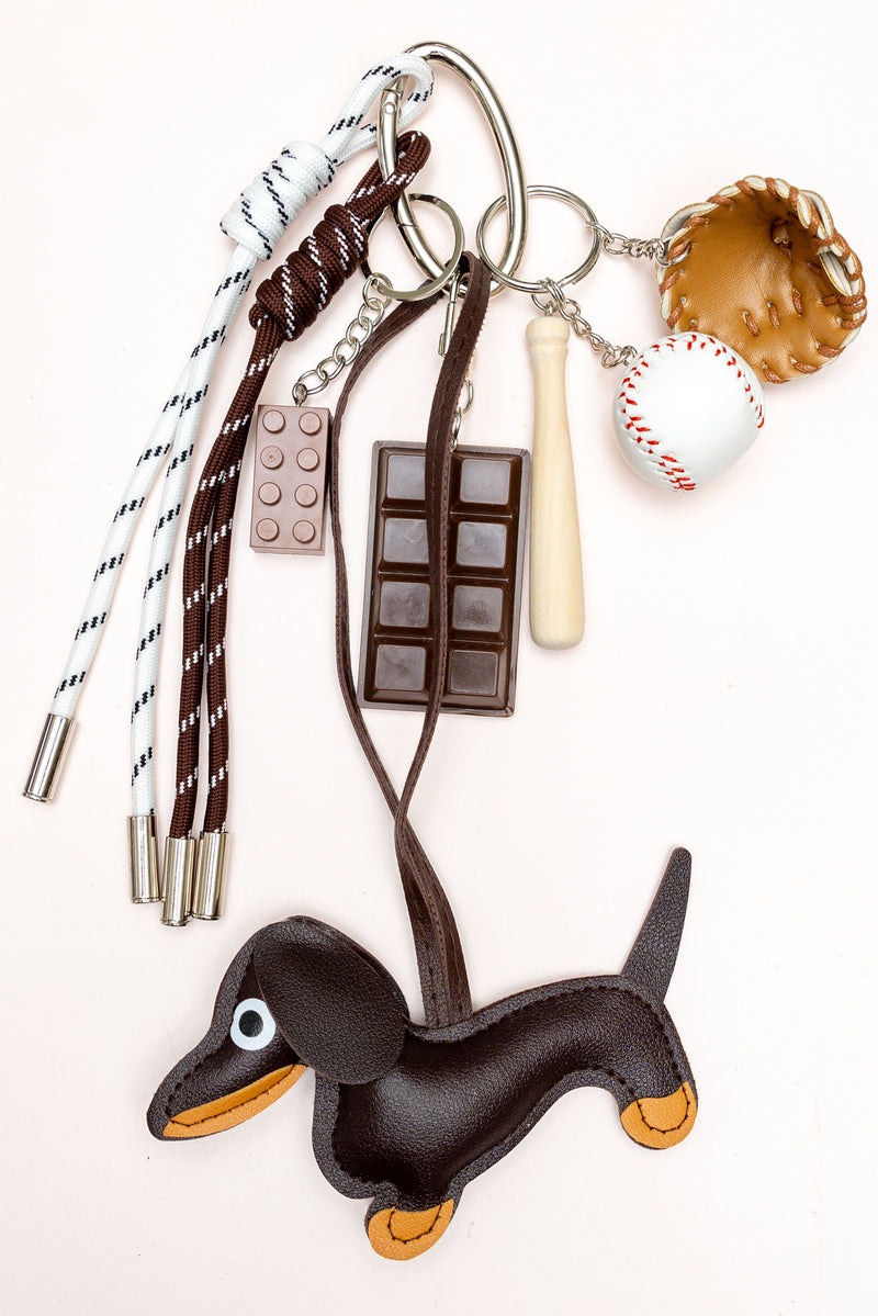 Chocolate Charm Keychain For Bags and Keyrings