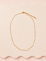 Delicate Fresh Water Pearl Necklace