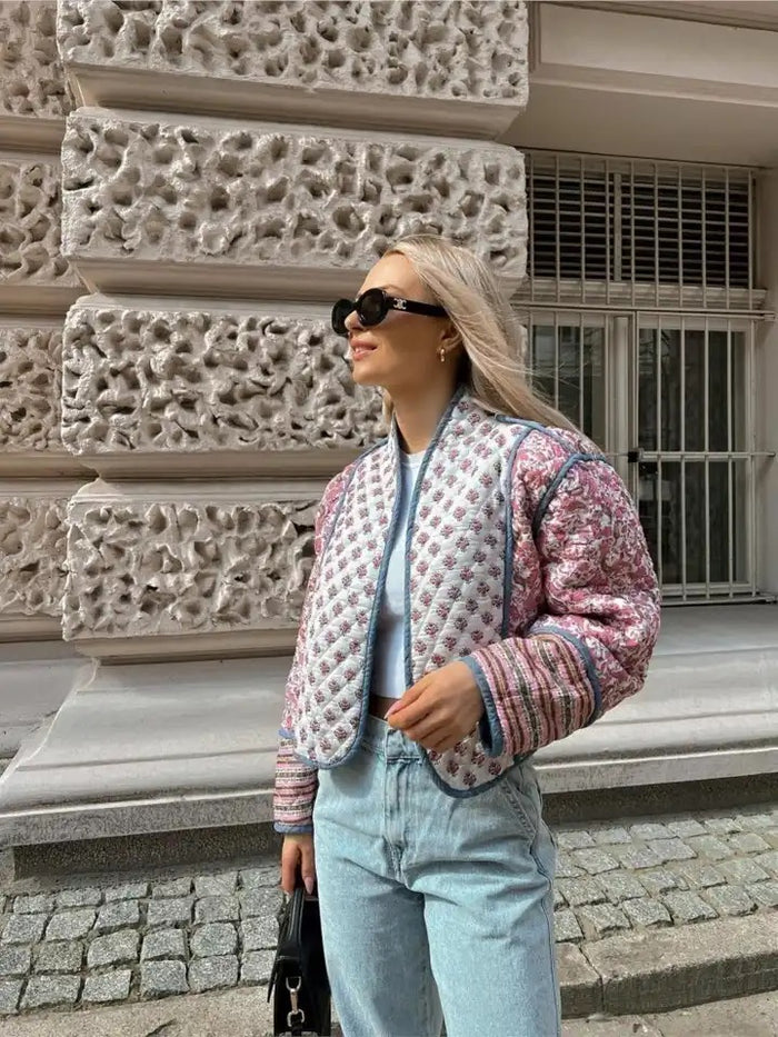 quilt sailor jacket – Heve