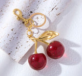 Cherry Bag Charm Keychain