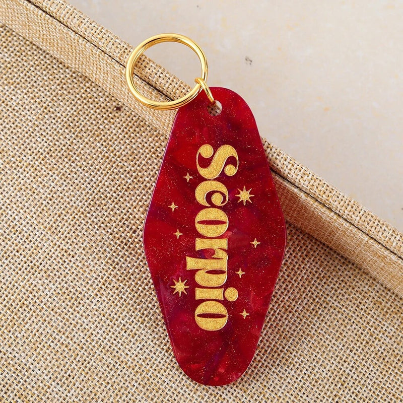 Scorpio - Zodiac Hotel Constellation Keyring