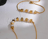 Pearl Snake Chain Bracelet