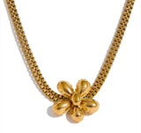Flower Choker Necklace