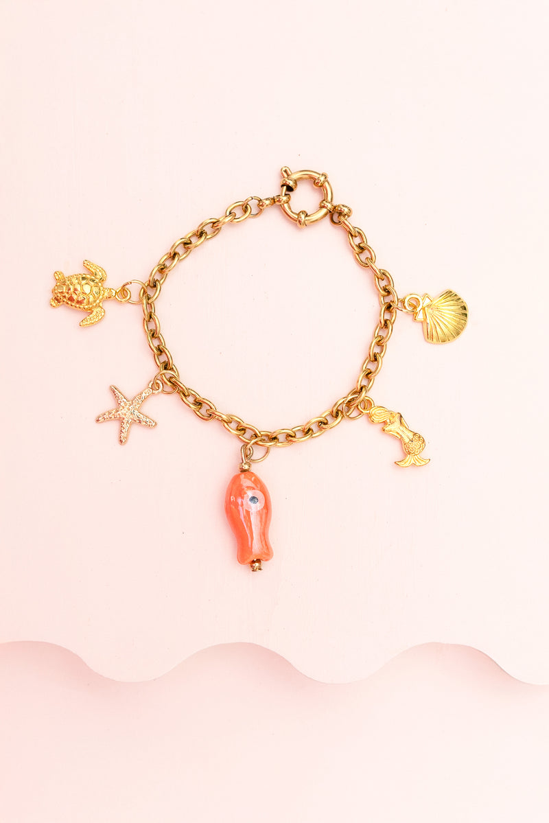 Under The Sea Charm Bracelet