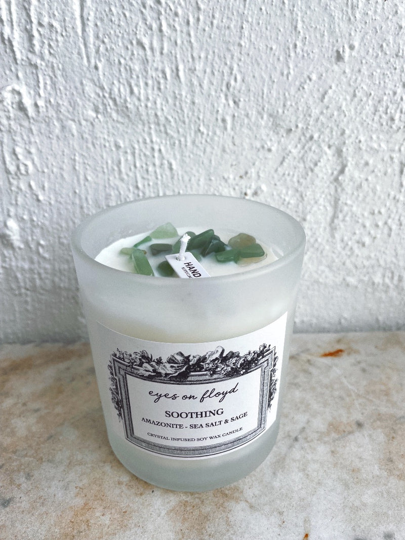Crystal Candles: Amazonite - Soothing