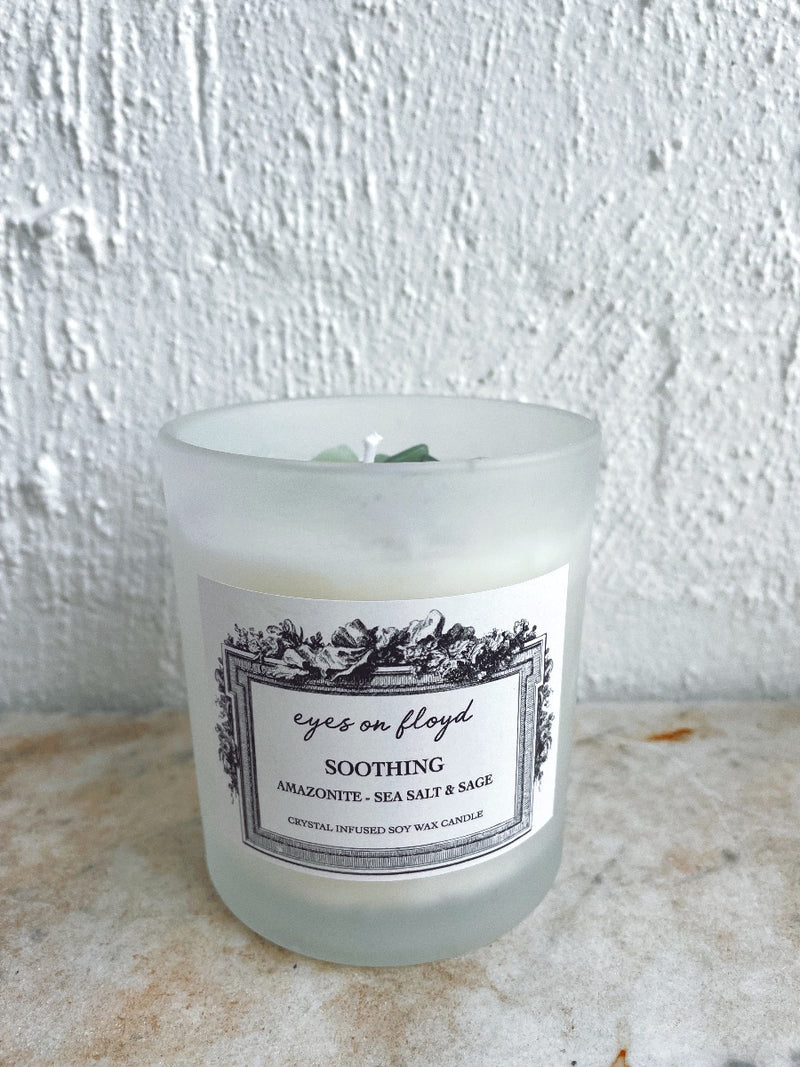 Crystal Candles: Amazonite - Soothing