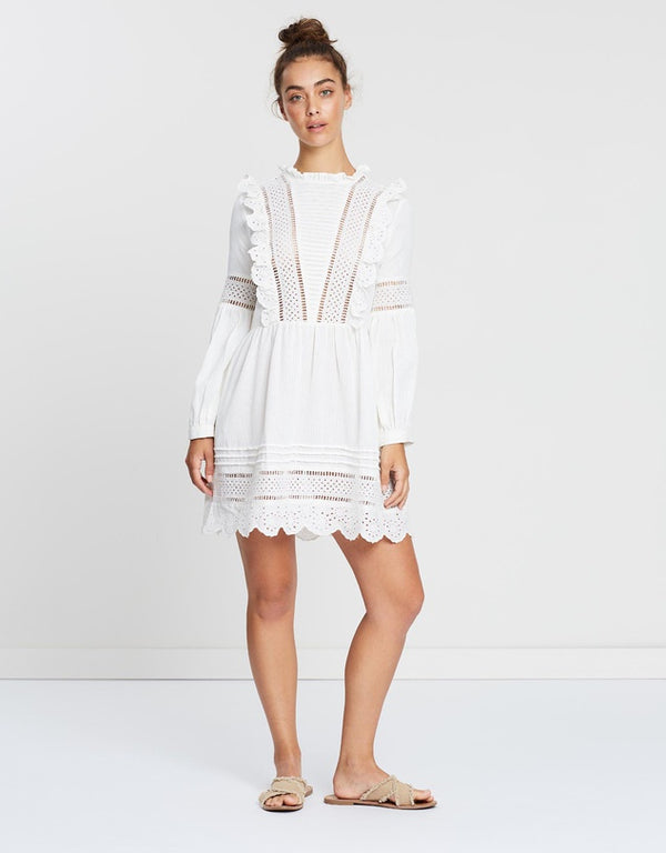 Forget Me Not Dress - Off White