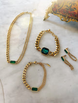 eyesonfloyd,green,stone,gold,accessories,melbourne,thinchain