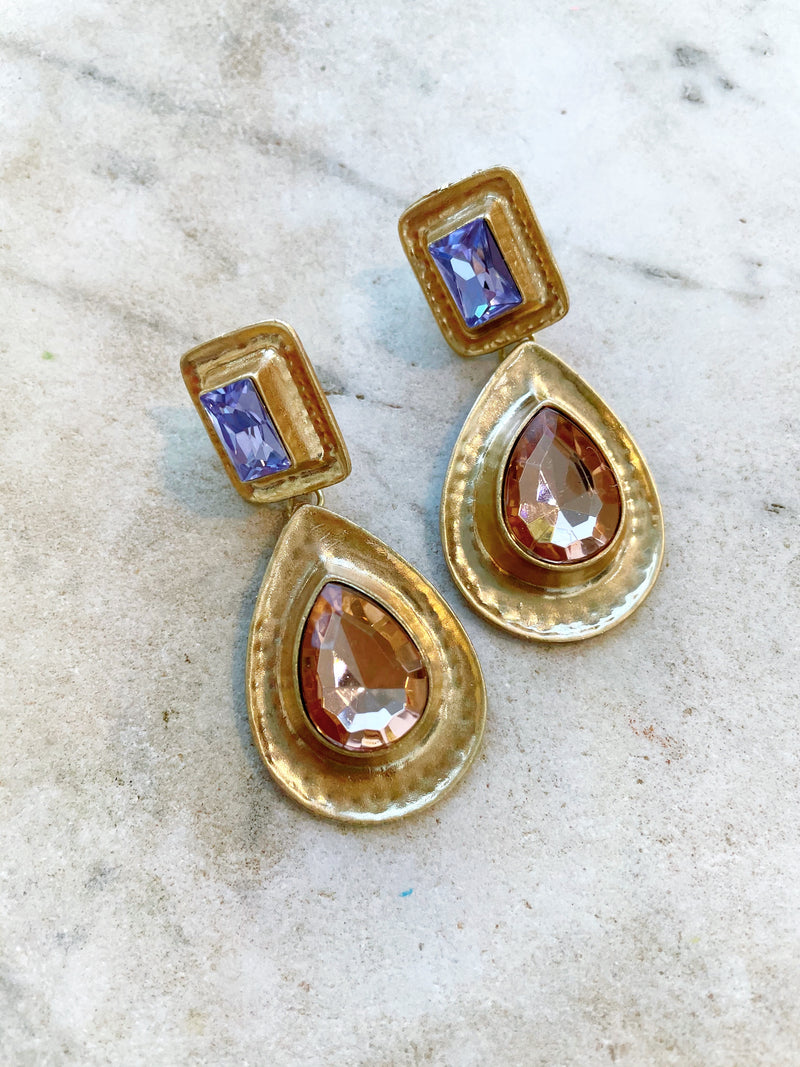 Rhinestones Earrings