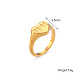 11:11 Lucky Angel Number Ring
