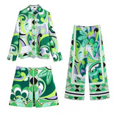 boho clothes, green print, online french fashion label, retro skirt, parisian womens skirt, online fashion skirts